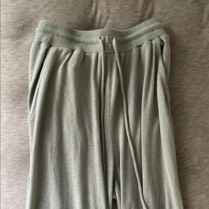 Anthropologie Seafoam green lounge pants